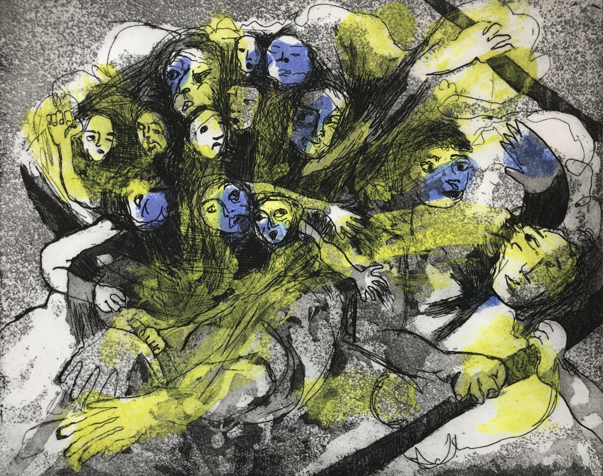 "And They all Fell Out (Ship of Fools suite)", Mary Jane Pearce