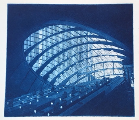 'Canary Wharf Station, Jubilee Line', John Carey
